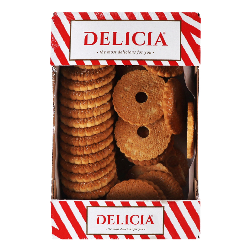 Печиво здобне з вершковим смаком Мальвіна Delicia к/у