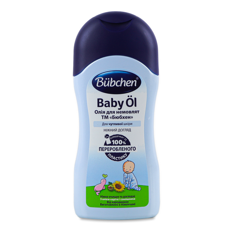 Олія д/немовлят д/чутливої шкіри 200мл Бюбхен