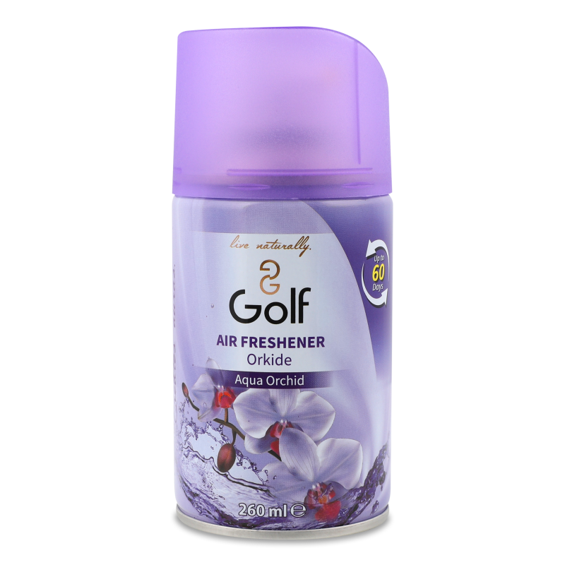 Освіжувач повітря Водна орхідея автоматичний 260мл запаска Гольф