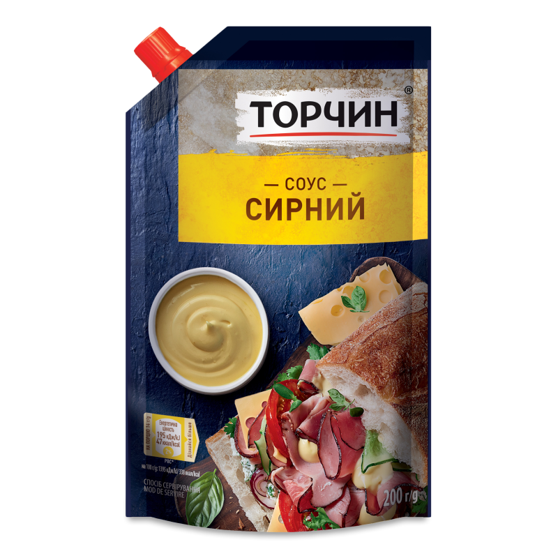 Соус Сирний 200г д/п Торчин