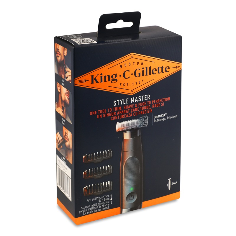 Тример д/бороди Style Master електричний King C.Gillette