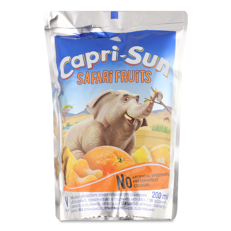Напій соковмісний Фруктове сафарі 200мл Capri-Sun