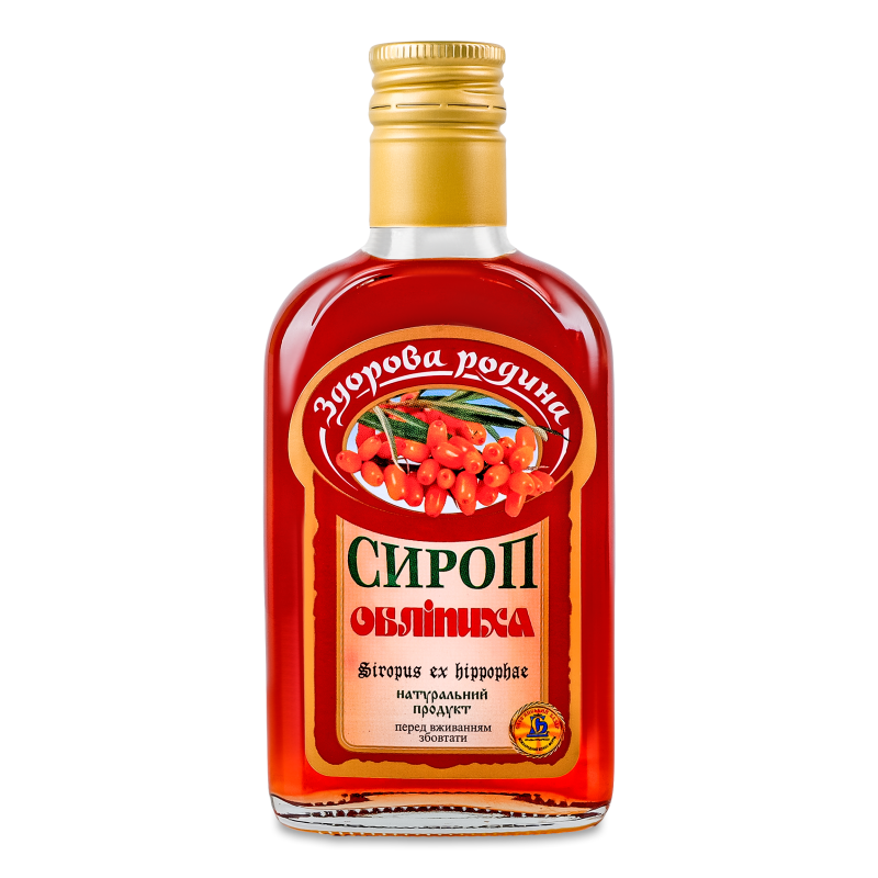 Сироп Обліпиха 0,2л скло Здорова родина
