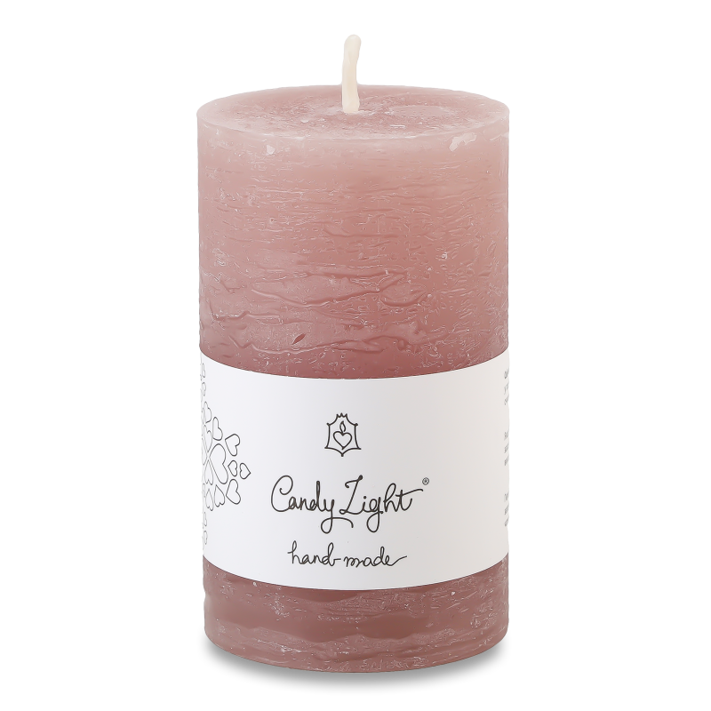 Свічка Циліндр сіро-коричнева С06*10/1-7.2 Candy Light