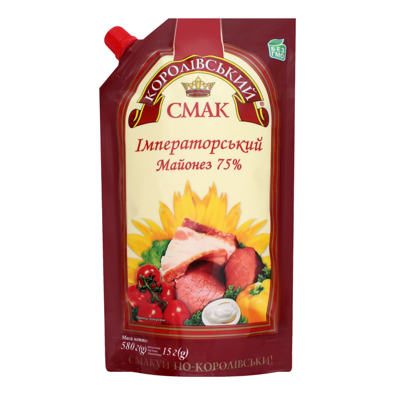 Майонез 75% Імператорський Королівський смак д/п