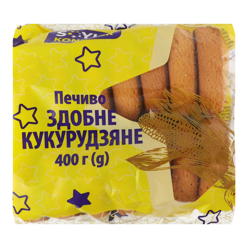 Печиво здобне кукурудзяне Soyuz Konditer м/у