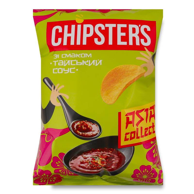 Чипси з смаком Тайський соус 100г Chipster’s