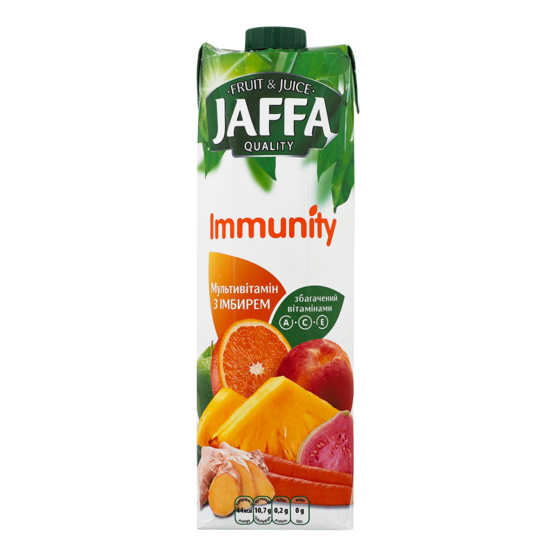 Нектар Мультивітамін з імбиром Immunity Jaffa т/п