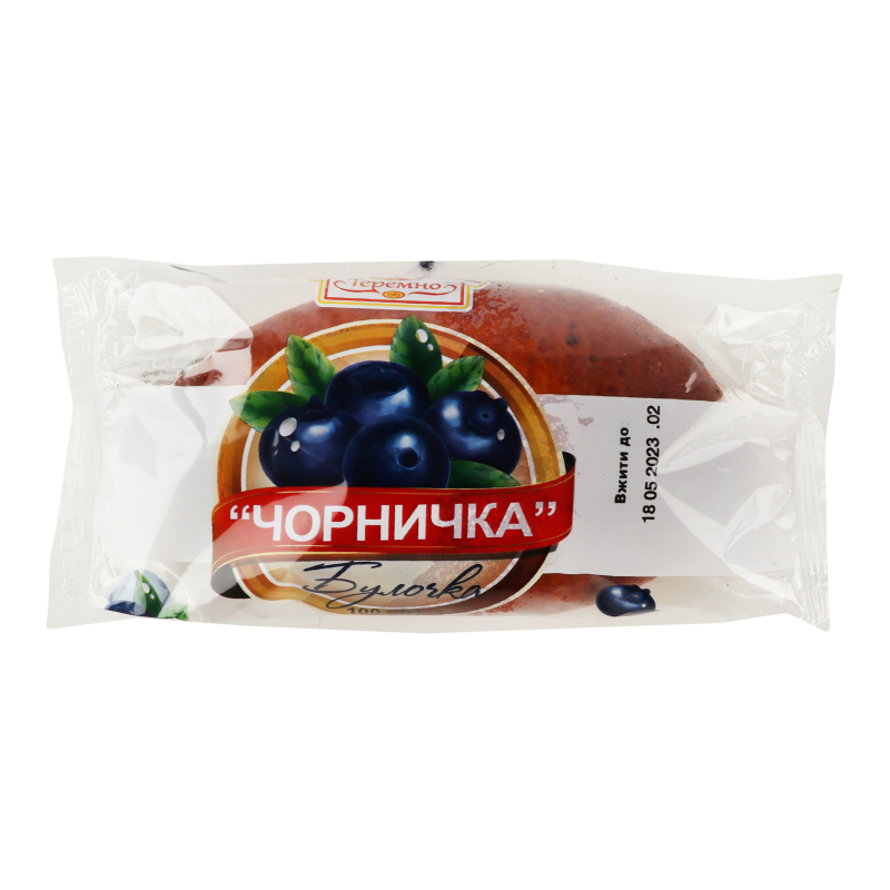 Булочка Чорничка Теремно м/у