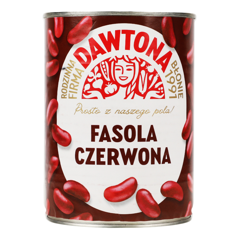Квасоля червона консервована Dawtona з/б