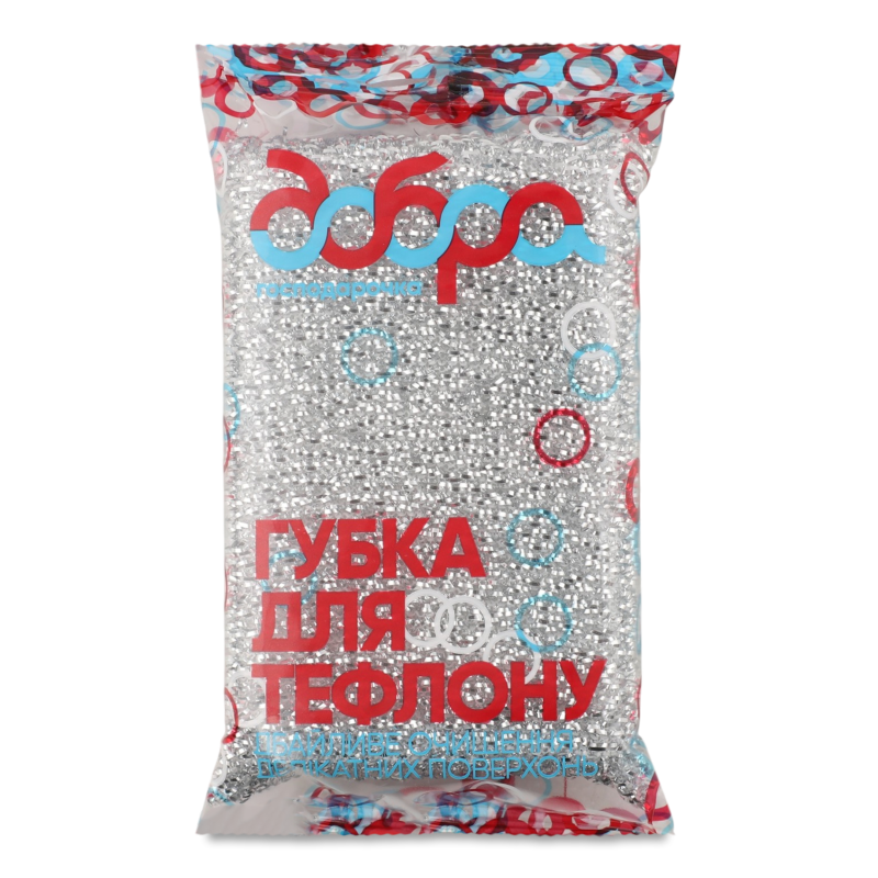 Губка д/тефлону 115*75*30мм Добра господарочка