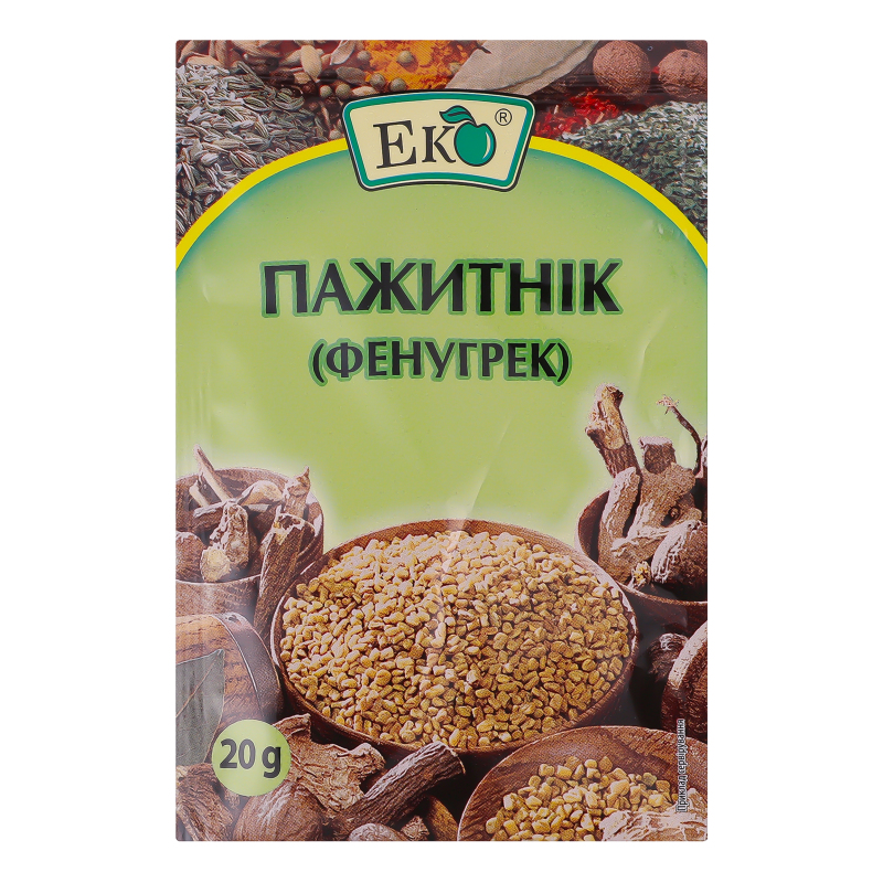 Пажитник Еко м/у 20г Еко(4820001173086): придбати в інтернет магазинах ...