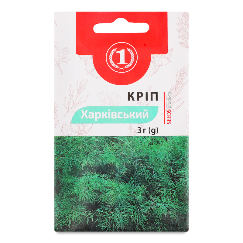 Насіння Кріп Харківський 3г ТМ “1”
