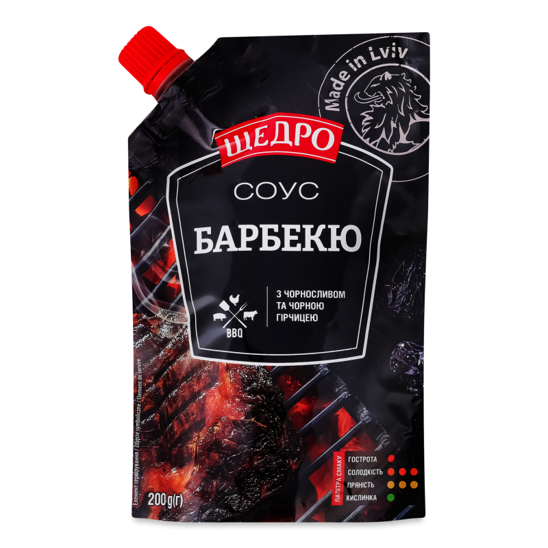 Соус Барбекю 200г д/п Щедро