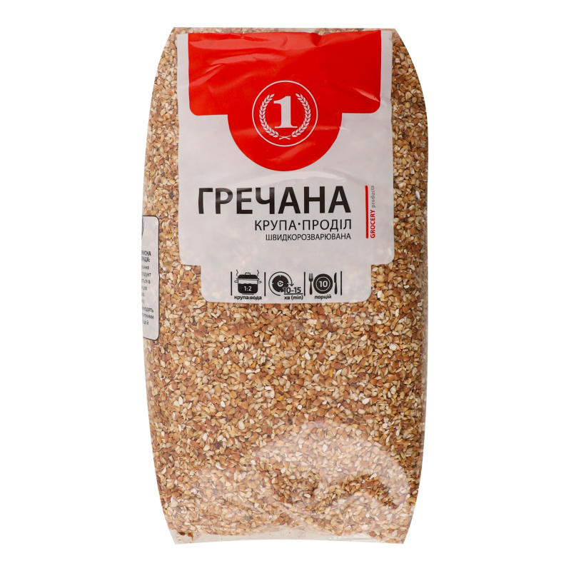 Крупа гречана проділ ТМ "1" м/у