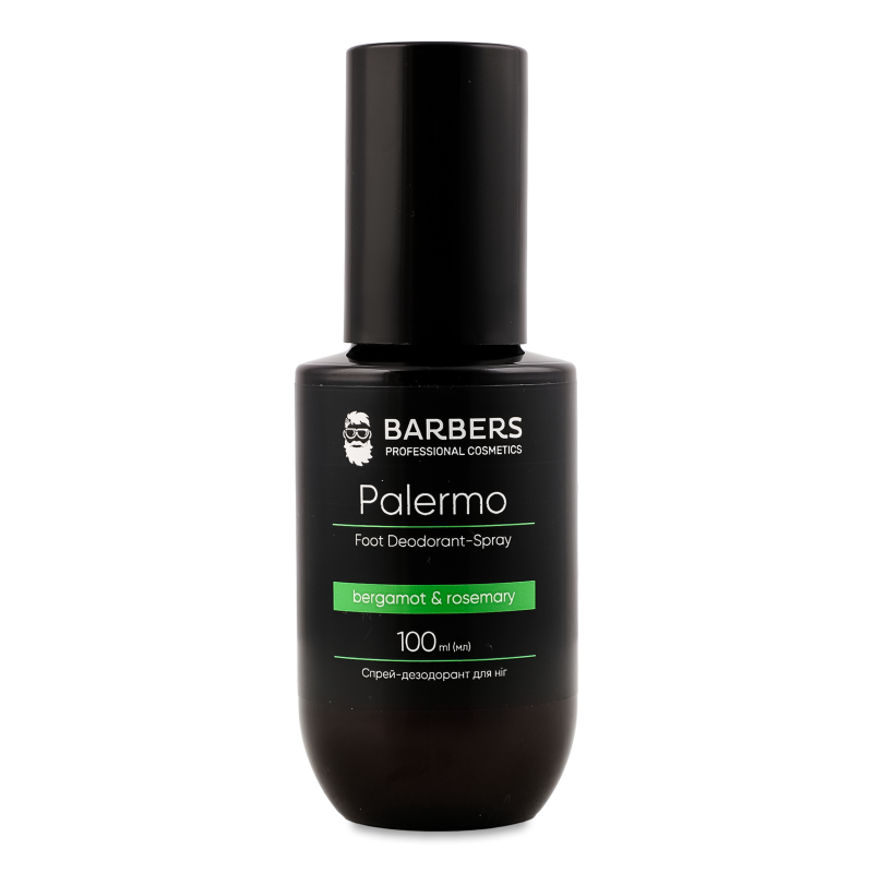 Спрей-дезодорант д/ніг Palermo 100мл Barbers