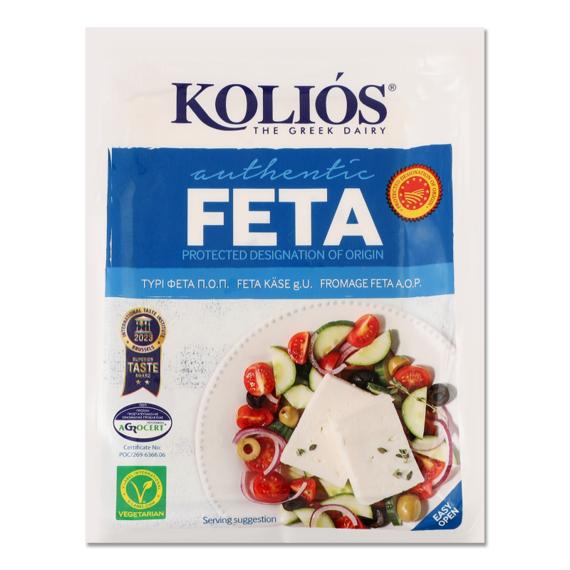 Сир Feta PDO 43% 150г в/у Kolios