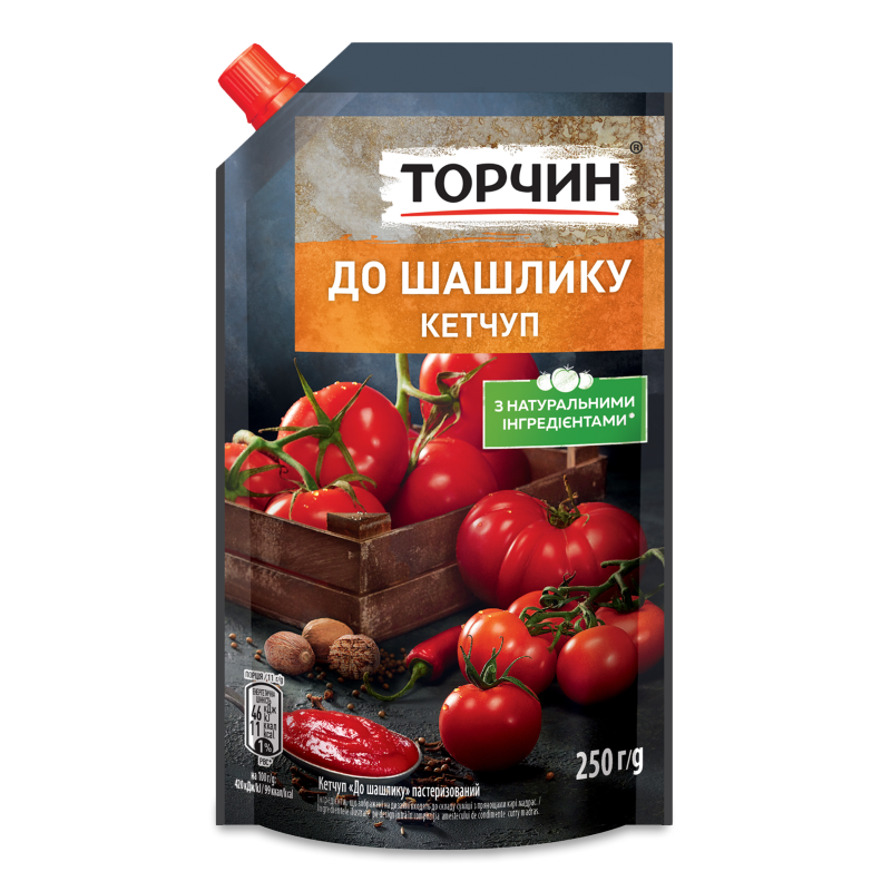 Кетчуп До шашлику 250г д/п Торчин