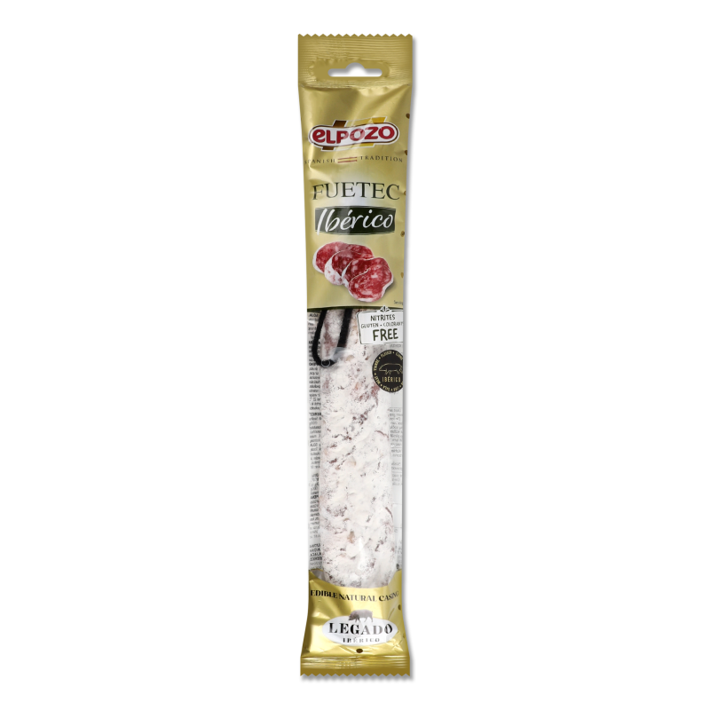 Ковбаса Fuetec Iberico с/в 150г Elpozo