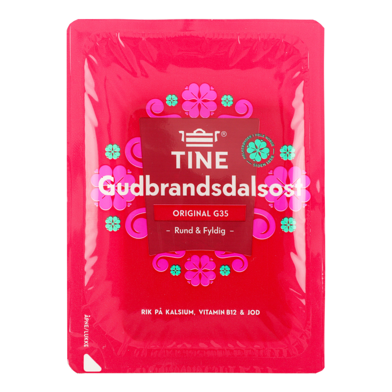 Сир TINE Gudbrandsdalen з коров та козин молока35%(7038010031090 ...