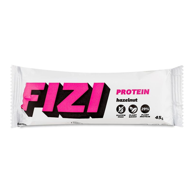 Батончик протеїновий Фундук 45г Fizi