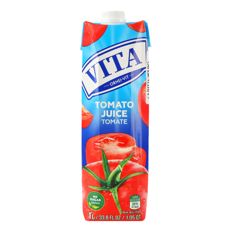 Сок пастеризованный томатный Vita т/п 1л Vita(14840022005323): купить в ...