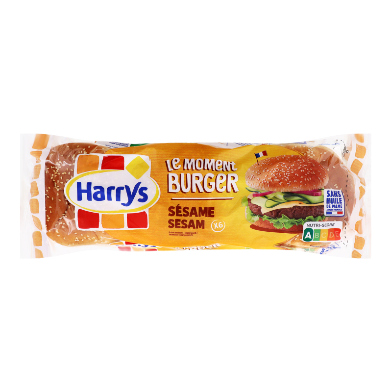 Булочка для гамбургерів з кунжутом Sesame Sesam Le Moment Burger Harrys м/у