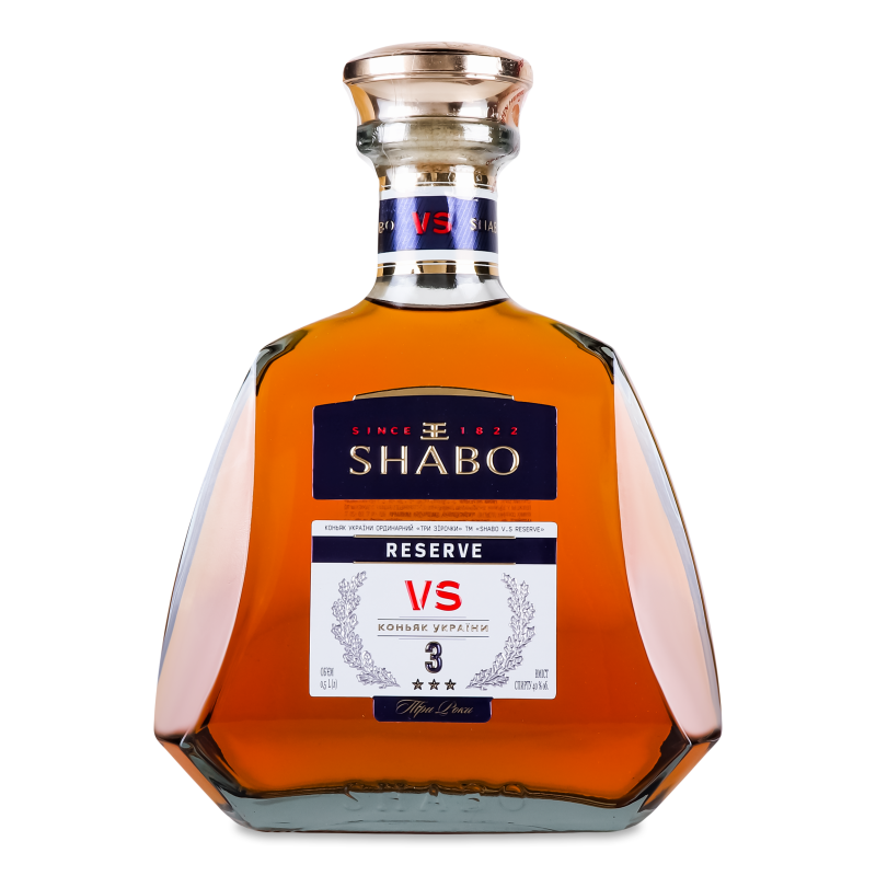 Коньяк Резерв V.S 40% 0,5л Шабо