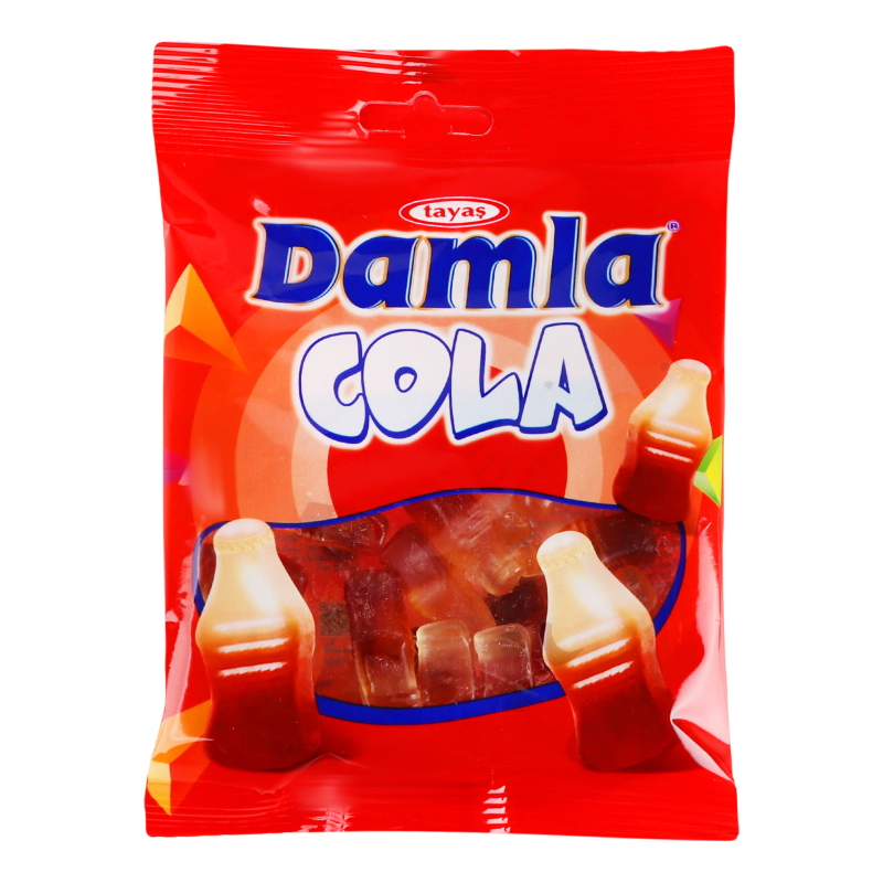 Цукерки жувальні мармеладні Cola Damla Tayas м/у