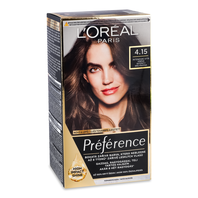 Фарба д/волосся Preference 4.15 Каракас темний каштан L’Oreal