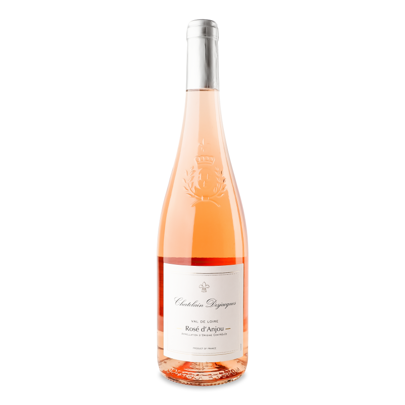 Вино Розе Д”Анжу рожеве н/солодке 10,5% 0,75л Шатлен Дежак