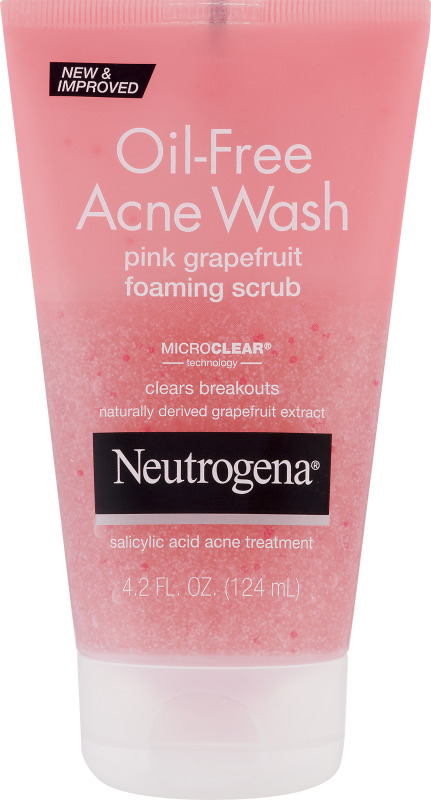 Neutrogena Oil-Free Acne Wash Pink Grapefruit Foaming Scrub