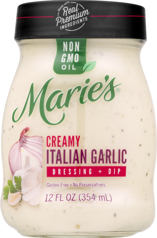 Marie's Dressing + Dip Creamy Italian Garlic Marie's(71840042536