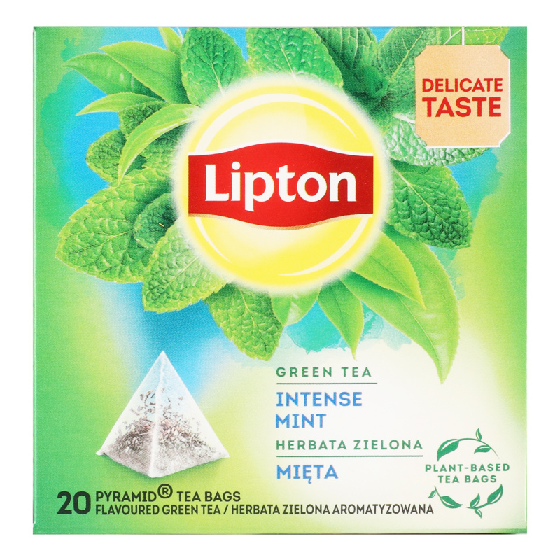 Чай зеленый Intense Mint Lipton к/у 32г Lipton(8718114889467): купить в ...