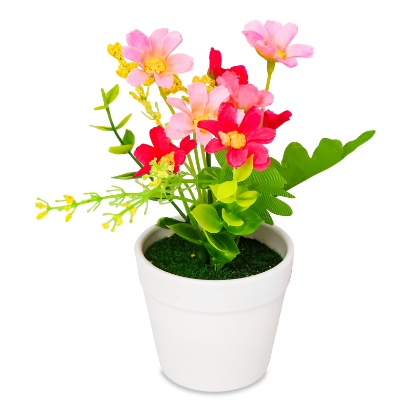 Квіти штучні 13,5*7см горщик 70*63мм