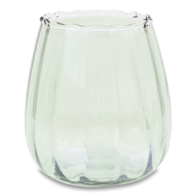 Підсвічник зелене скло 230г A68121610