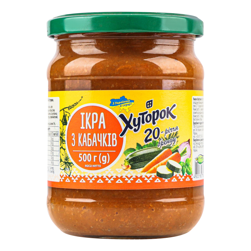 Ікра з кабачків Хуторок с/б