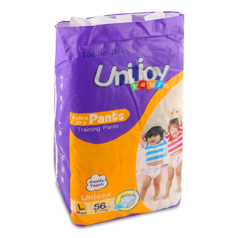 Підгузки-трусики Soft L 9-14кг 56шт Uni Joy