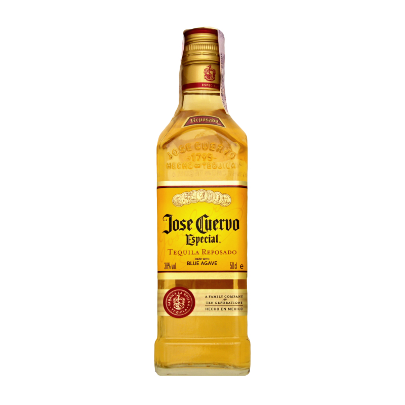 Текила jose cuervo especial reposado 38% 0.5л ст/б (7501035042124)