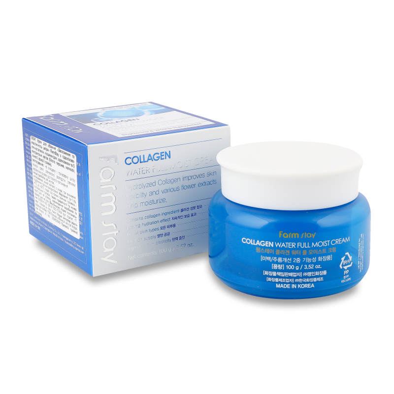 Крем д/обличчя Collagen зволожуючий 100г Farm stay