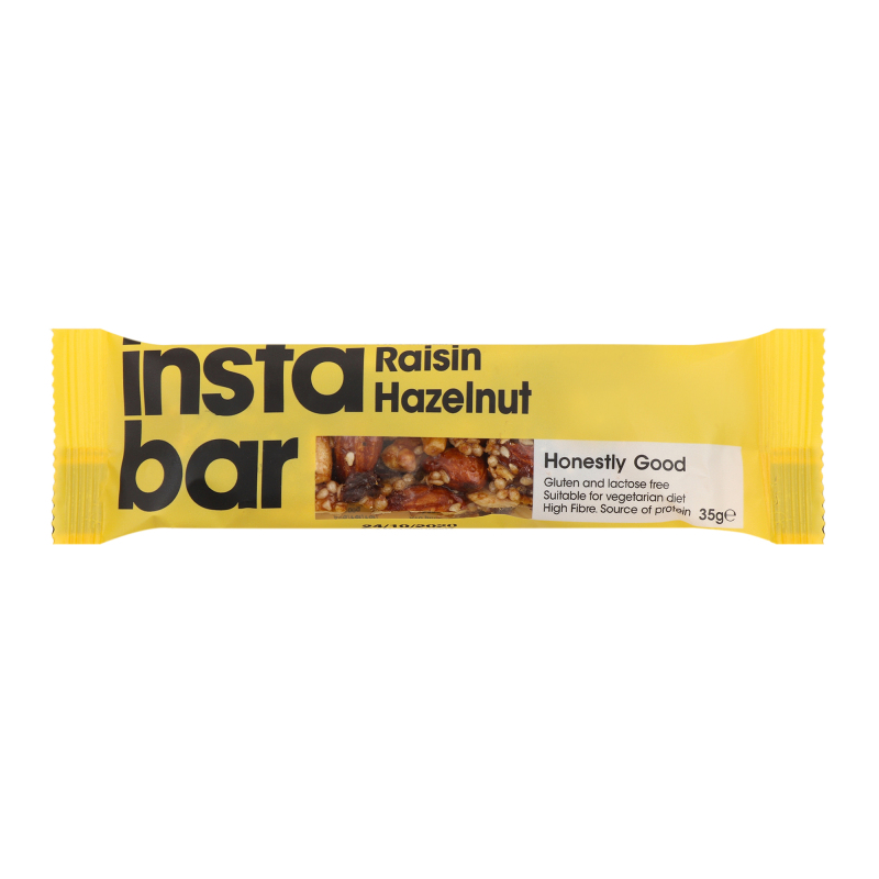 Батончик Raisin Hazelnut Instabar м/у