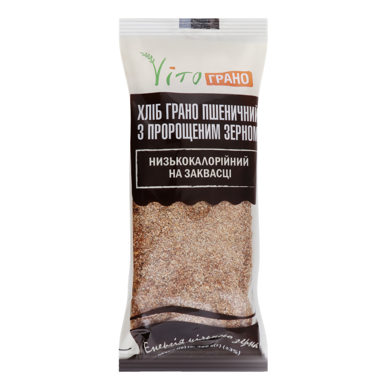 Хлеб низкокалорийный на закваске Грано пшеничный с проросшим зерном ...