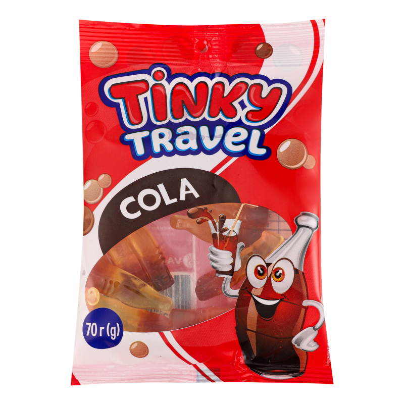 Цукерки желейні Cola Tinky Travel Vale м/у