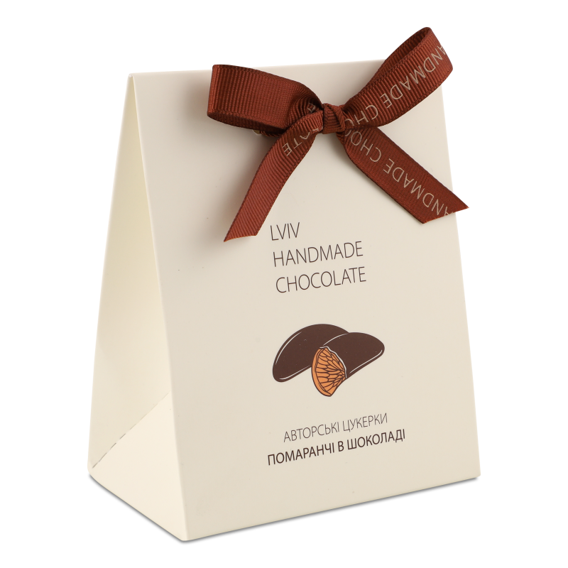 Набір цукерок Помаранчі в шоколаді 100г Lviv handmade chocolate