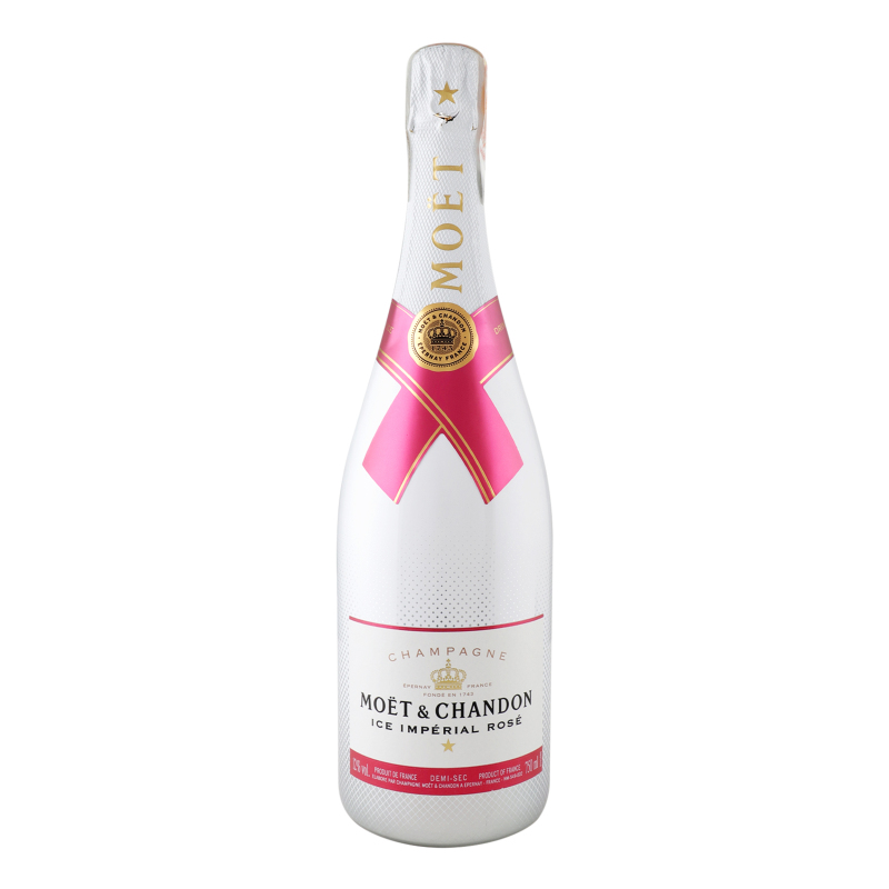 Шампанское 0.75л 12% розовое сухое Ice Imperial Rose Moet&Chandon