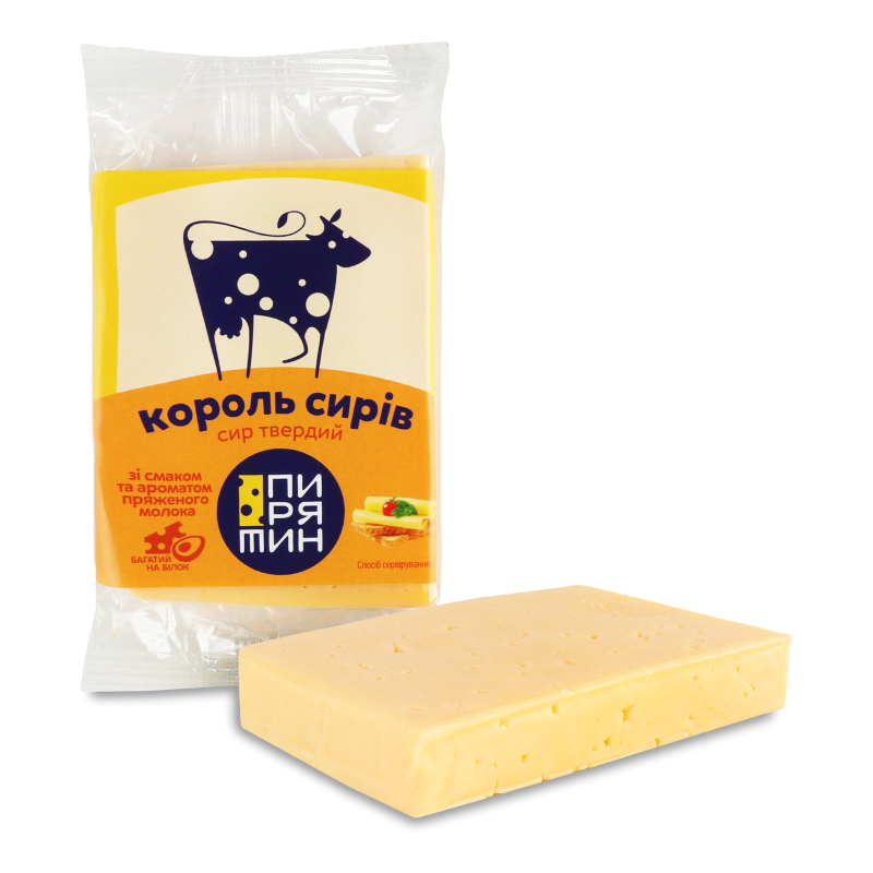 Сир Король сирів 50% 160г в/у Пирятин