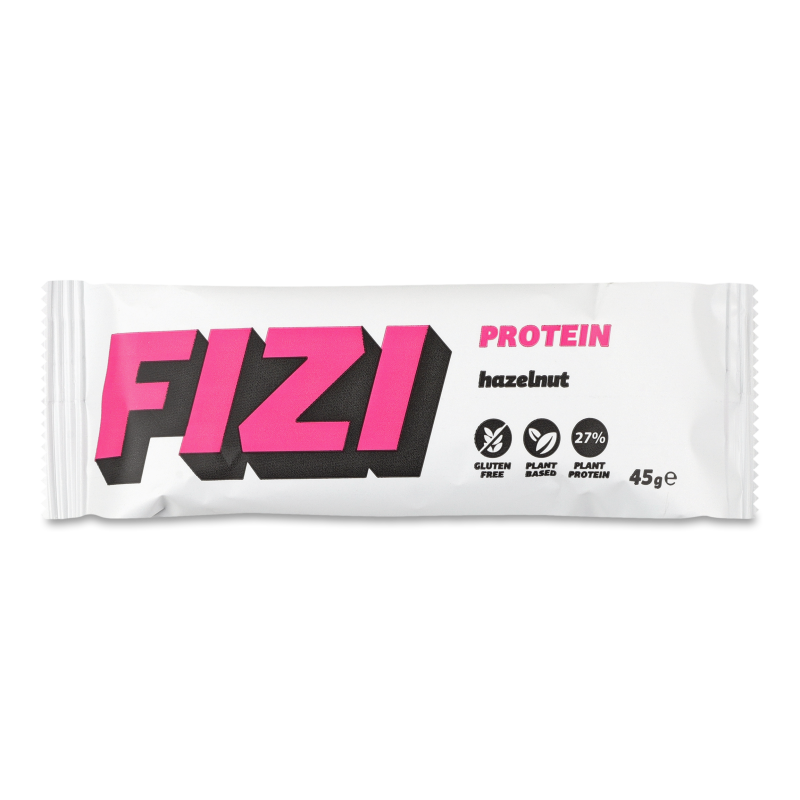 Батончик протеїновий Фундук 45г Fizi