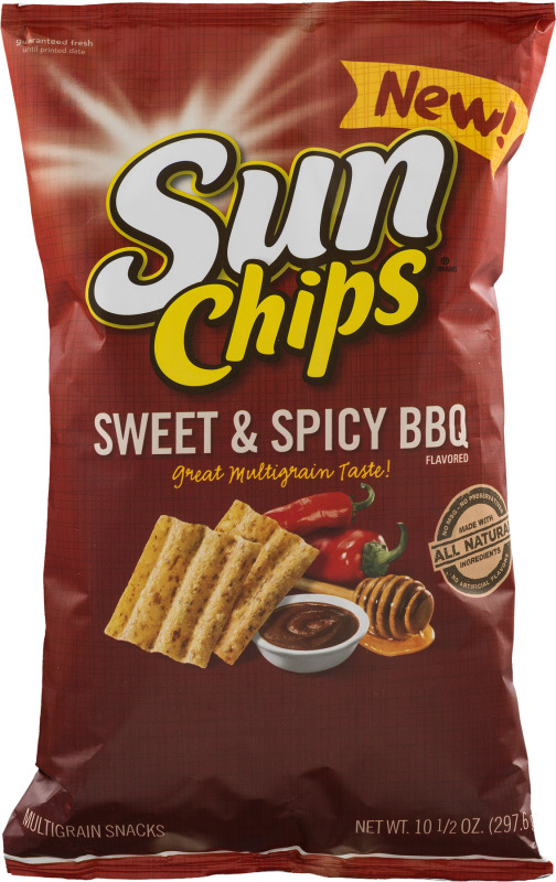 邦楽 CIRCULATE SWEET or SPICY Jack and Jill V-Cut Spicy BBQ Chips, 60g — Eastside Asian Market