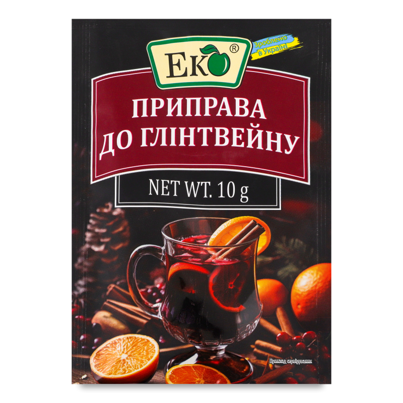 Суміш прянощів д/глінтвейну 10г Еко