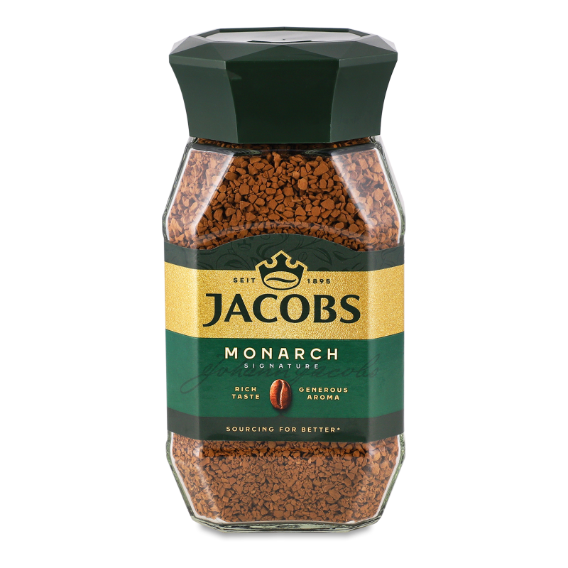 Кава Monarch розчинна 190г скло Jacobs